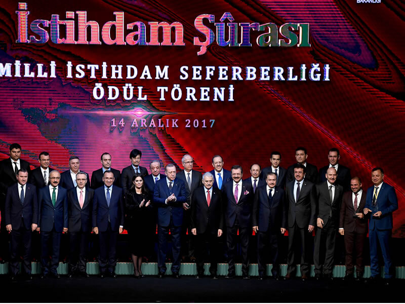 2017 İstihdam Seferberliği Ödül Töreni